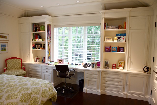 Bedroom Wall Unit American Traditional Bedroom