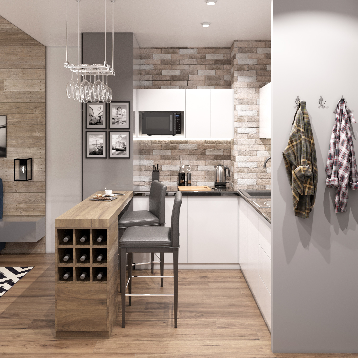 Interior Design in minimalistic style