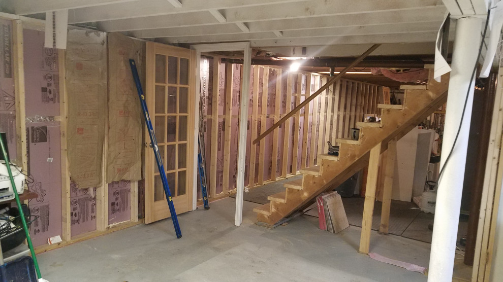 Conditioning and Finishing A basement