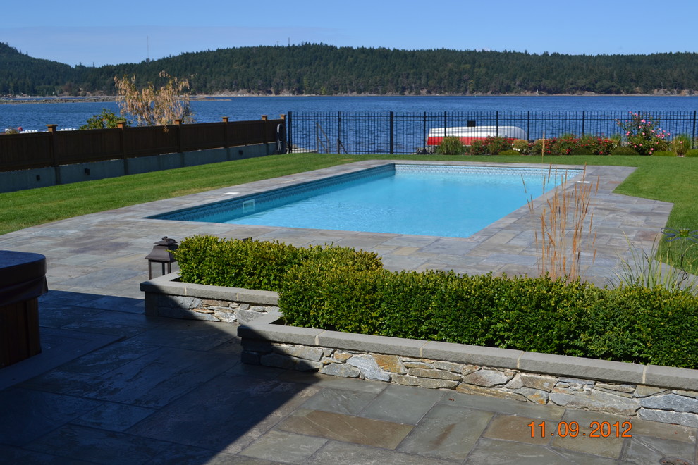 Example of a transitional pool design in Vancouver
