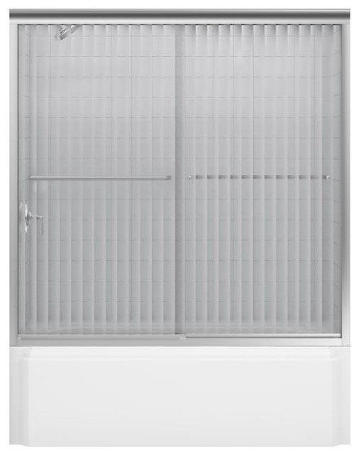 KOHLER K-702200-G54-MX Fluence Frameless Bypass Bath Door