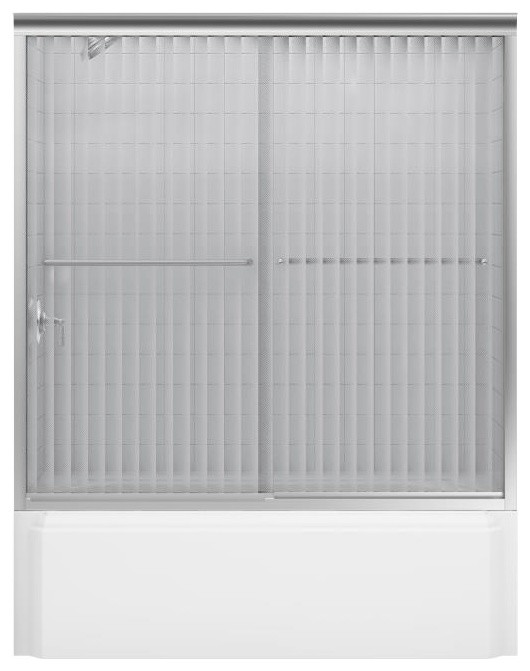 KOHLER K-702200-G54-MX Fluence Frameless Bypass Bath Door