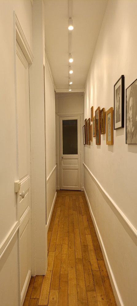Rénovation d'un long couloir