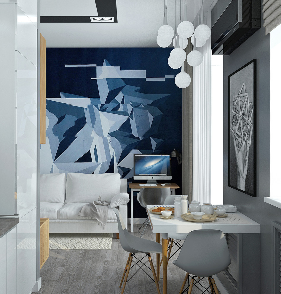 Интерьер квартиры в г. Москва для творческого человека из "Яндекса"