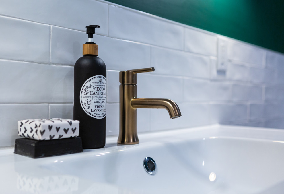 Tiprigan Master Bath | Littleton, CO | Art Deco Contemporary Renovation