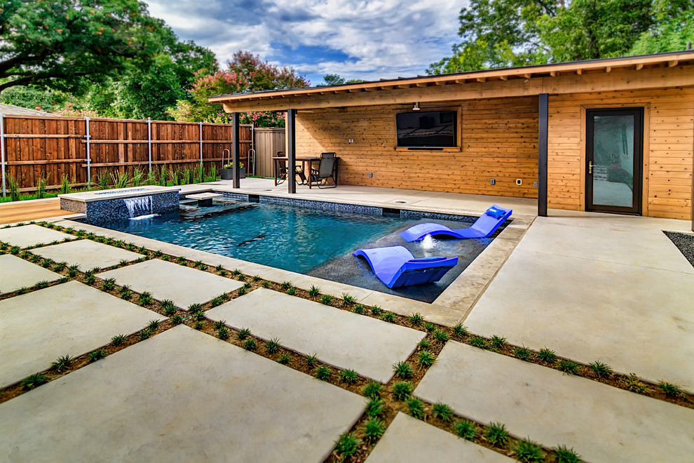 Geometric Pool Designs Dallas, Highland Park & Plano - Dallas - by ...