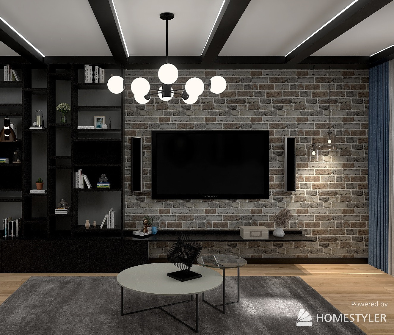 Проект трехкомнатной квартиры