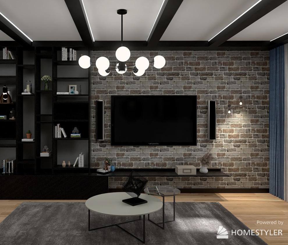 Проект трехкомнатной квартиры