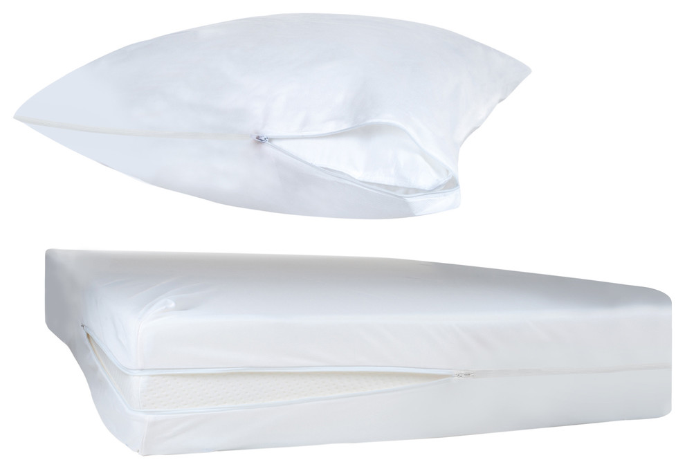 Bed Bug and Dust Mite Mattress and Pillow Protector by Everyday Home