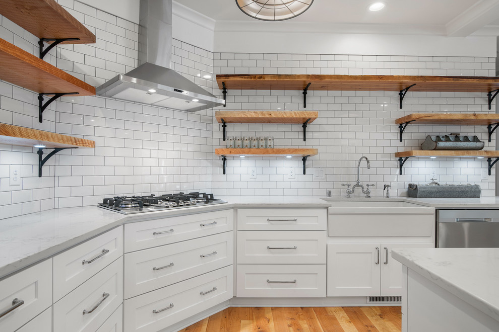 Inspiration for a transitional kitchen remodel in Seattle