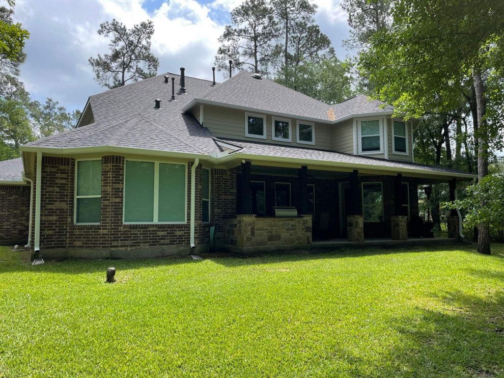 Custom Exterior Renovation with Roofing & Metal Details