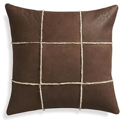 Shearling 20" Pillow with Down-Alternative Insert
