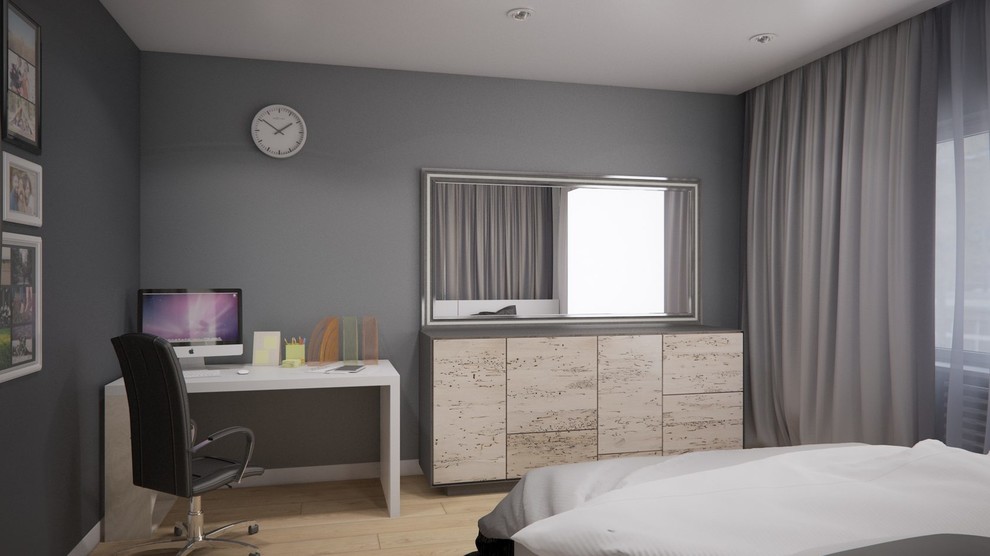 Просторный современный дизайн квартиры по ул. Народной воли, 69