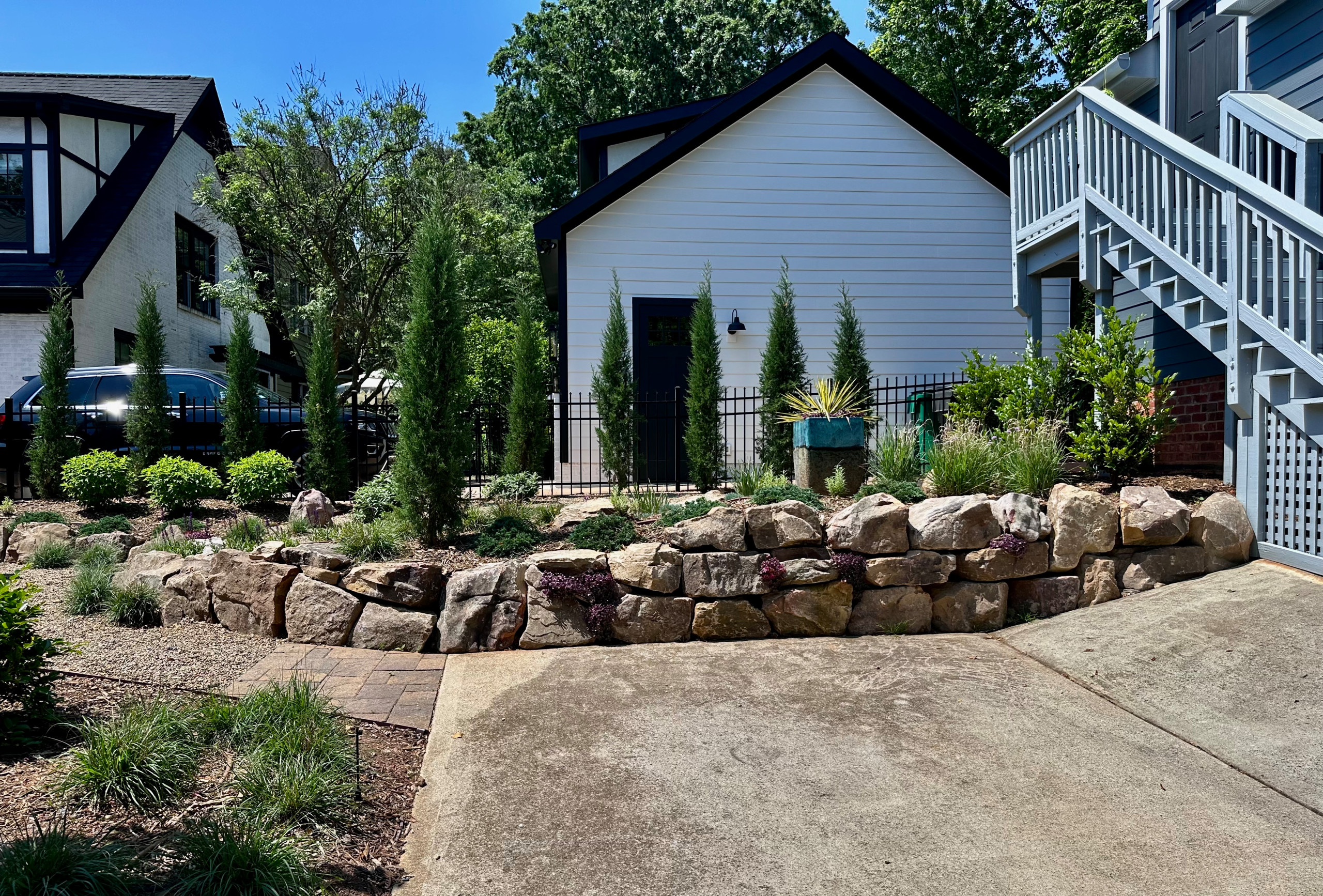 Unusable Backyard Turned Urban Retreat