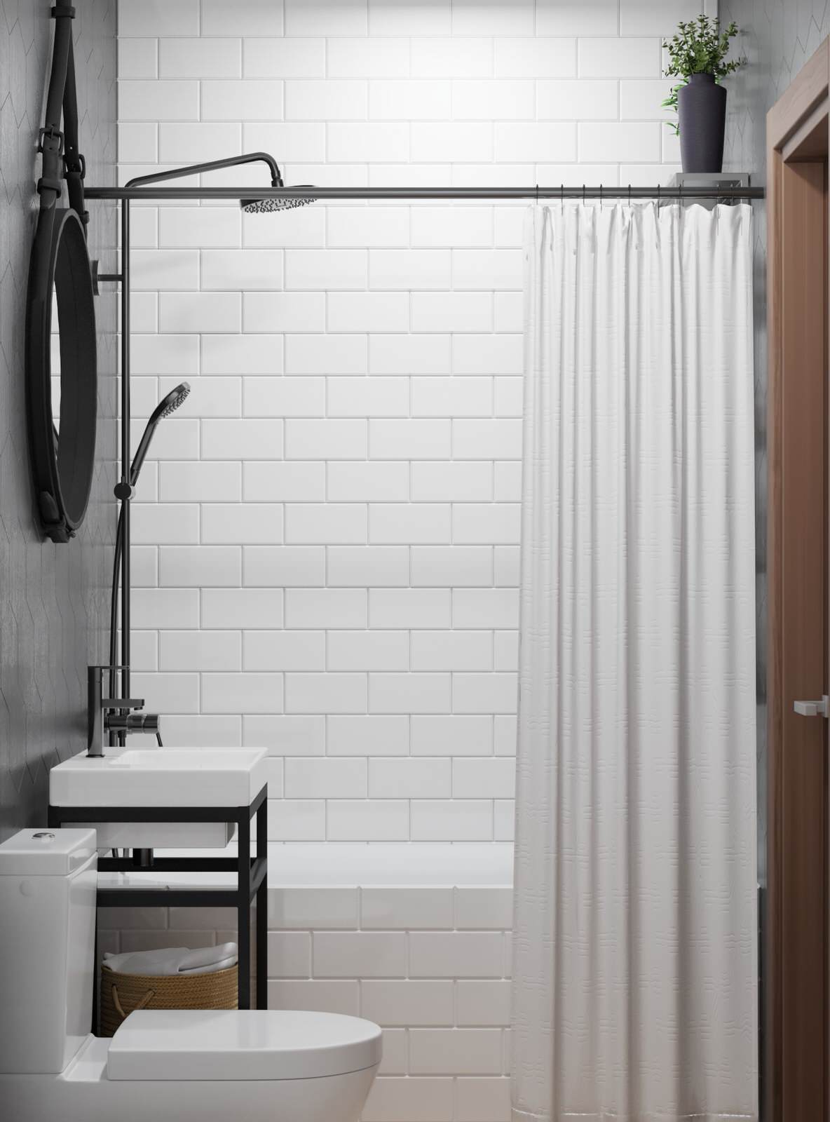 Маленькая графитовая квартира