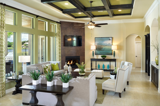 The Tiffany traditional-living-room