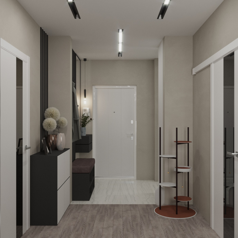 Квартира в современном стиле.