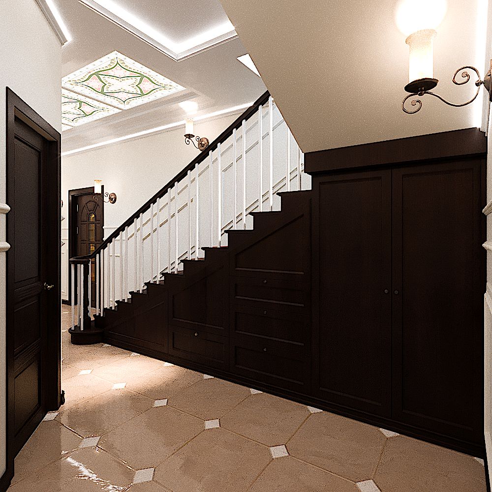 Дизайн-проект 3-х этажного особняка