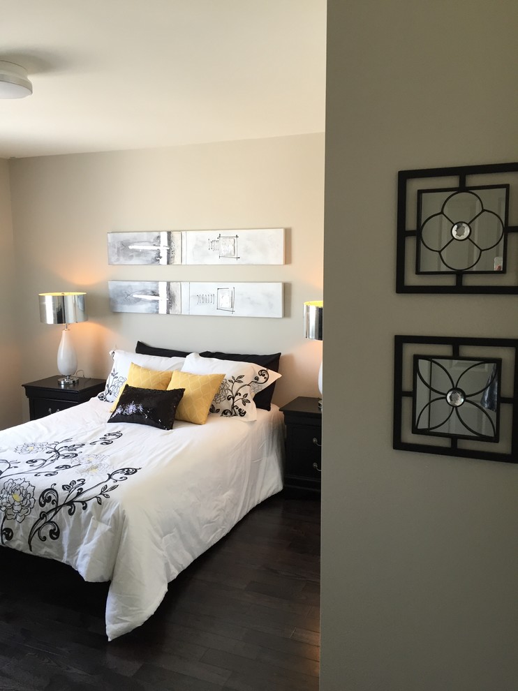 Bedroom - transitional bedroom idea