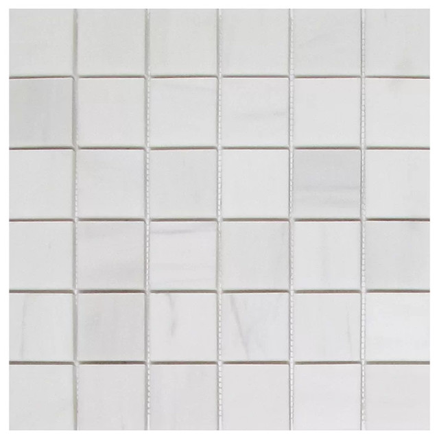 12 X12 Dolomite Marble Soft Touch Mosaic Squares Traditional 12 X12 Dolomite Marble Soft Touch Mosaic Squares