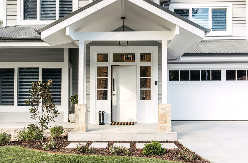 Custom Home Build - Hamptons Style - Contemporary - Exterior - Sydney ...