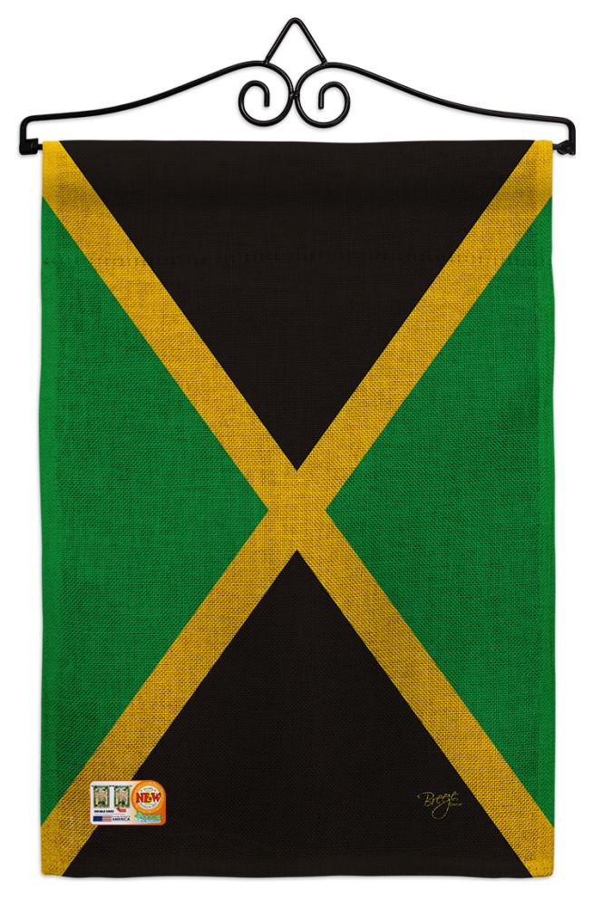 Jamaica Flags of the World Nationality Garden Flag Set Modern Flags