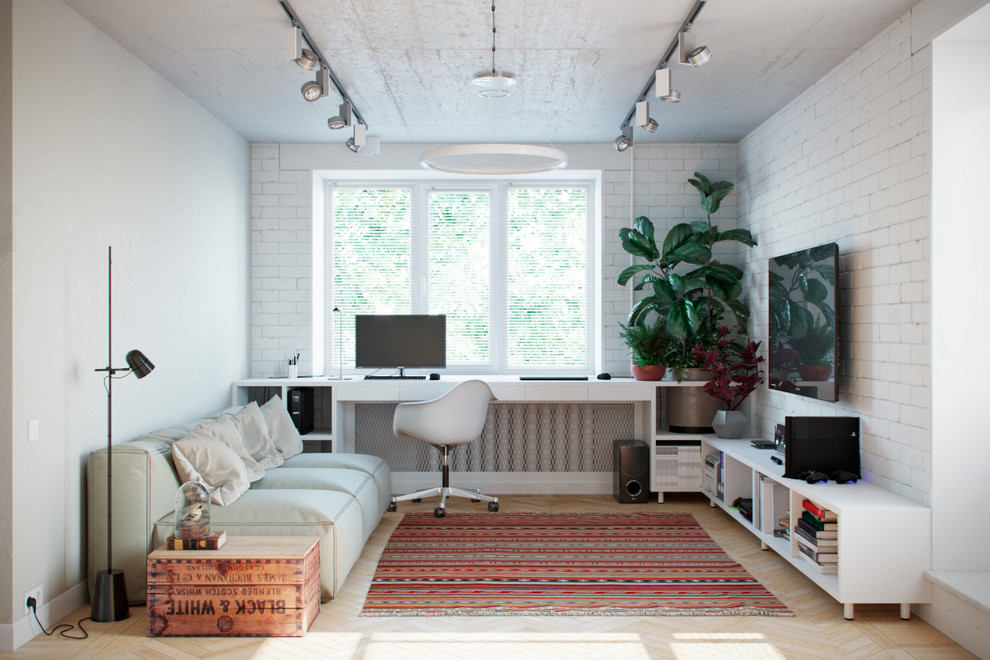 Проект интерьера квартиры «Сосны На Морском Берегу», Московская область /46м2