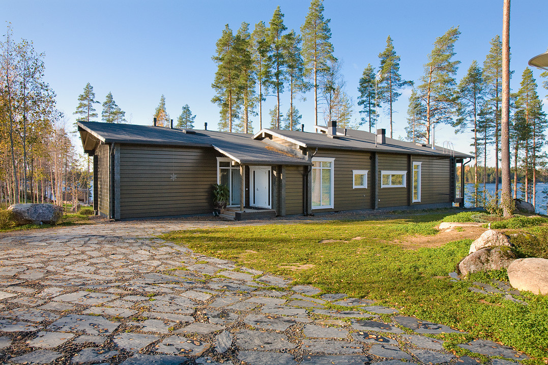 Деревянный Комплекс в Финляндии