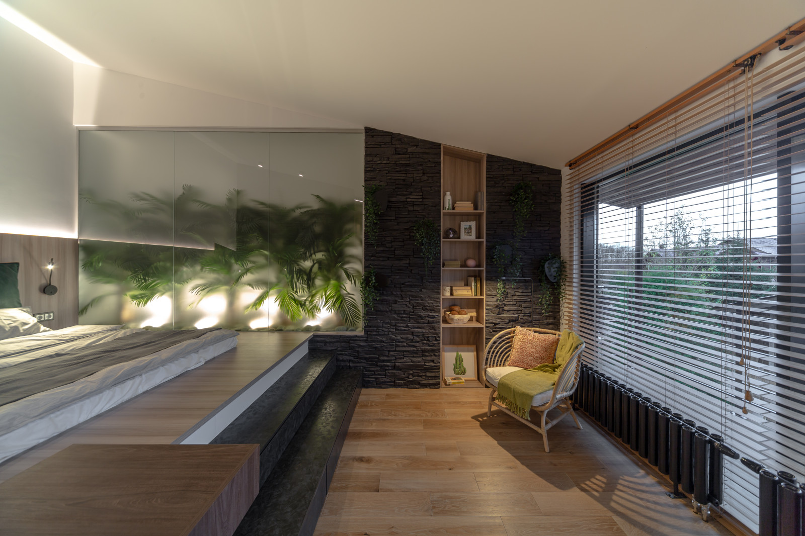 Спальня в джунглях