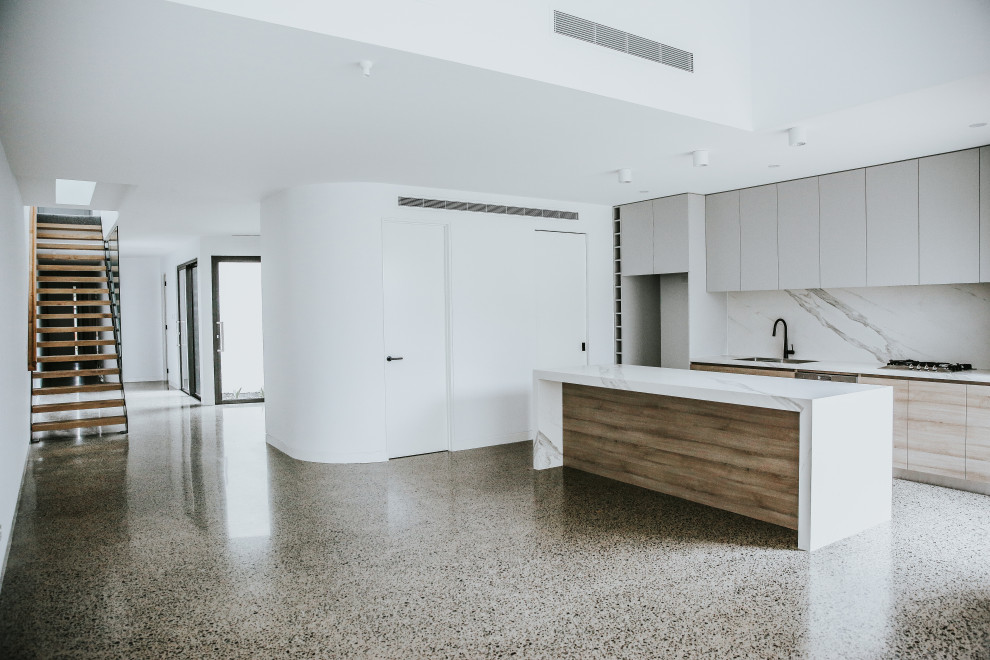 Modern kitchen in Melbourne.