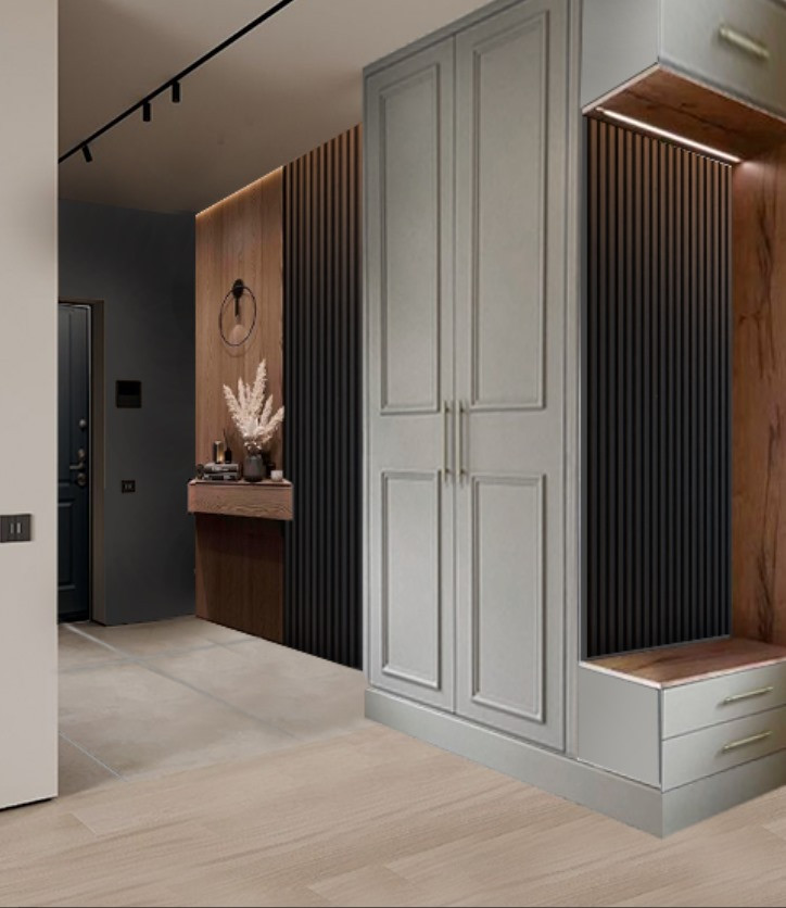 Спальня из проекта "На стыке городов"