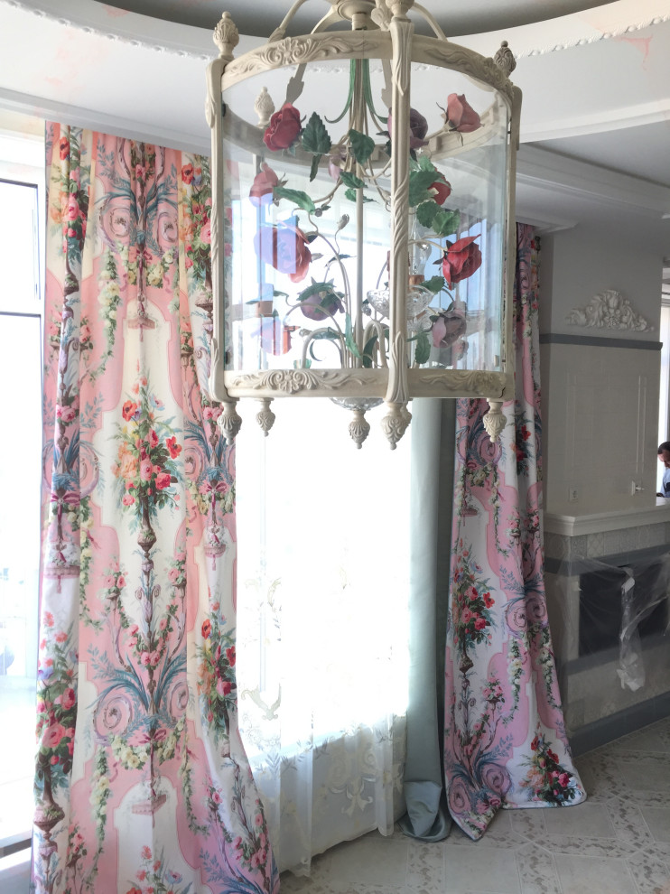 квартира в французском стиле в процессе декорирования