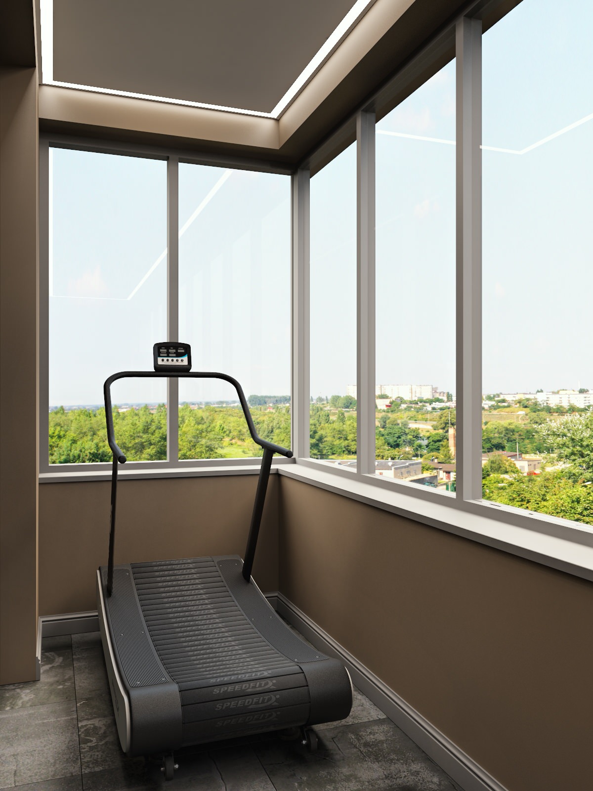 Балкон из нового проекта