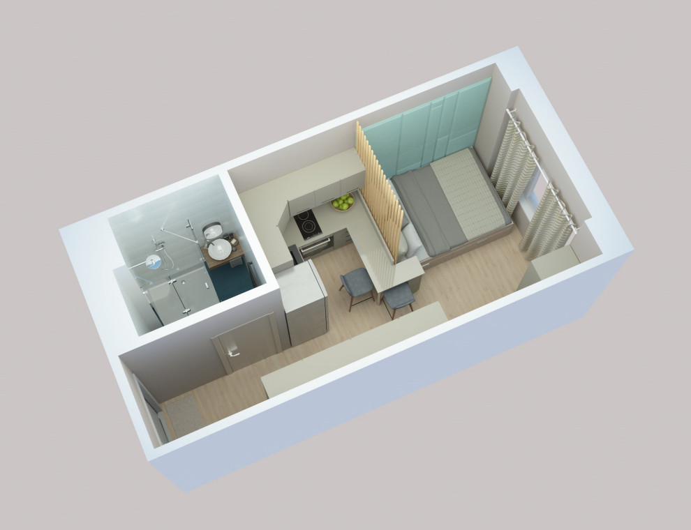 Студия ЖК Level Амурская