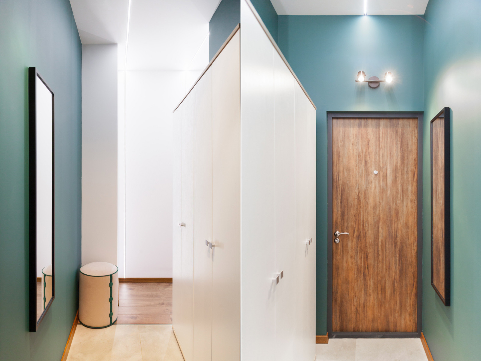 "Инстаграмная" студия в зеленых тонах