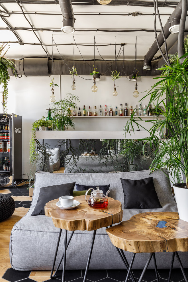 Дизайнерский проект "Зеленое" кафе в Краснодаре