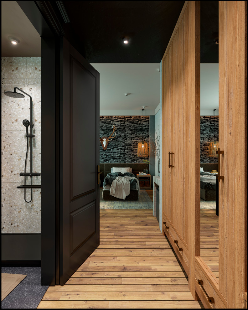 Дизайн апарт комплекса/гостиницы в стиле шале 250 м2