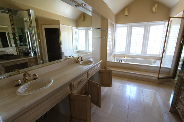 Beverly Hills Master Bath transitional