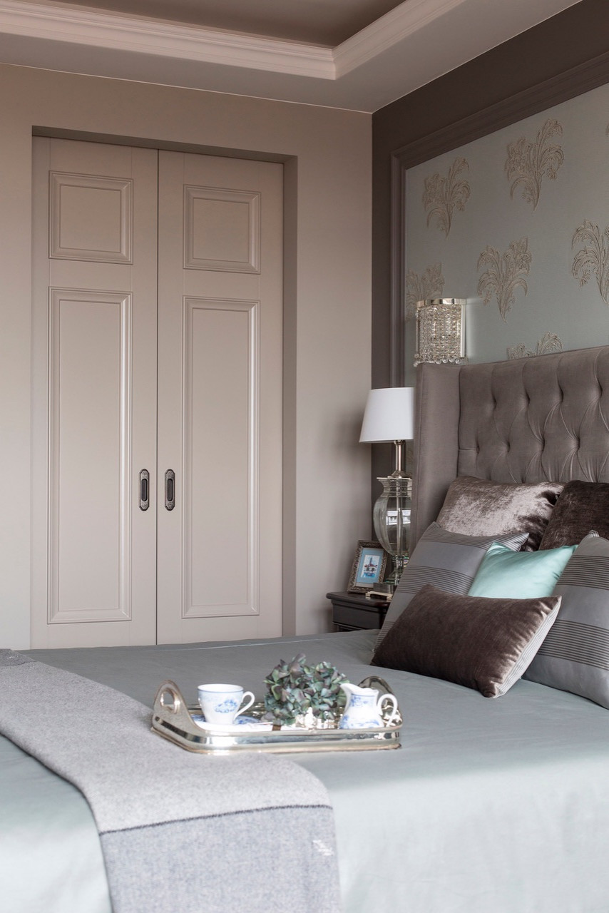 Зона сна и гардеробная