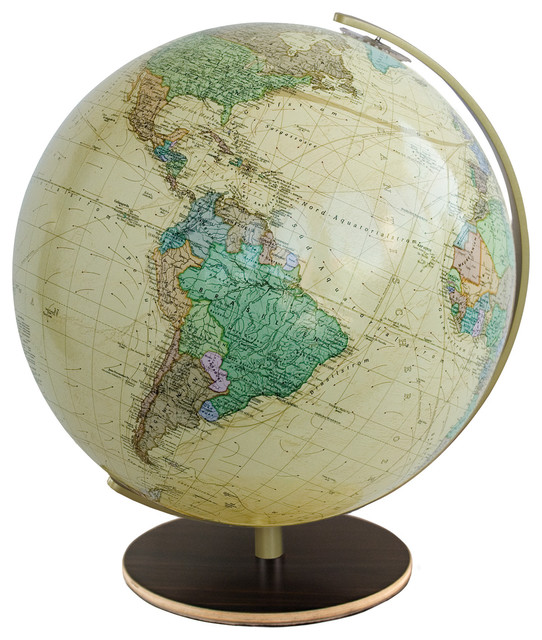 Columbus Salzburg Illuminated Desktop Globe 13 Inch