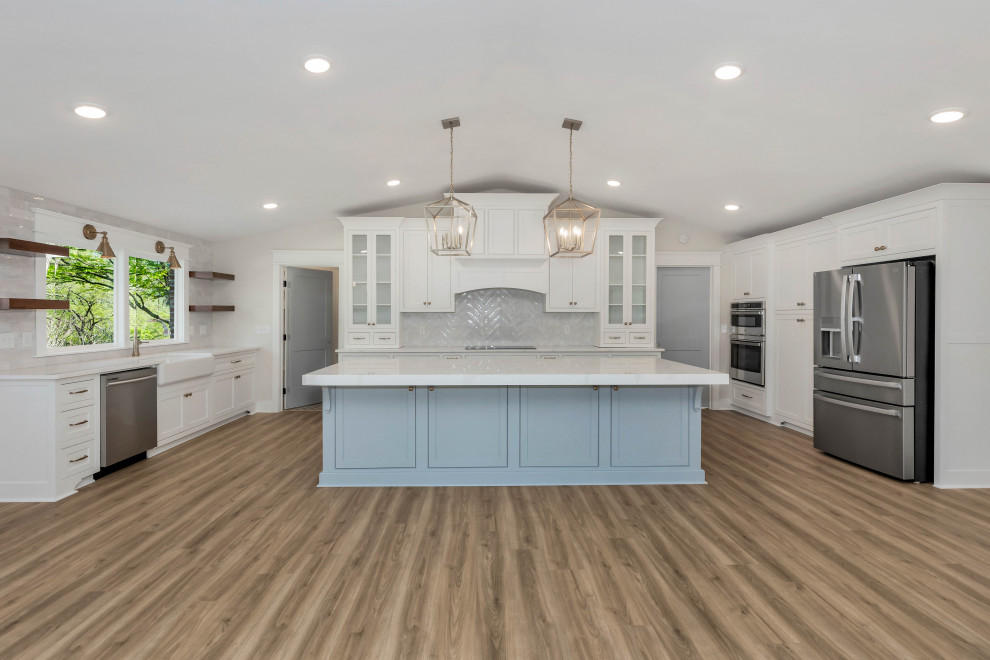 Dusty Trail Living Room, Kitchen, and Pantry Remodel