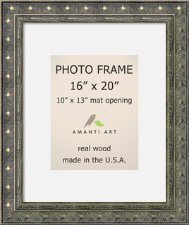 Picture Photo Frame 16 X20 Matted To 10 X13 Barcelona Champagne