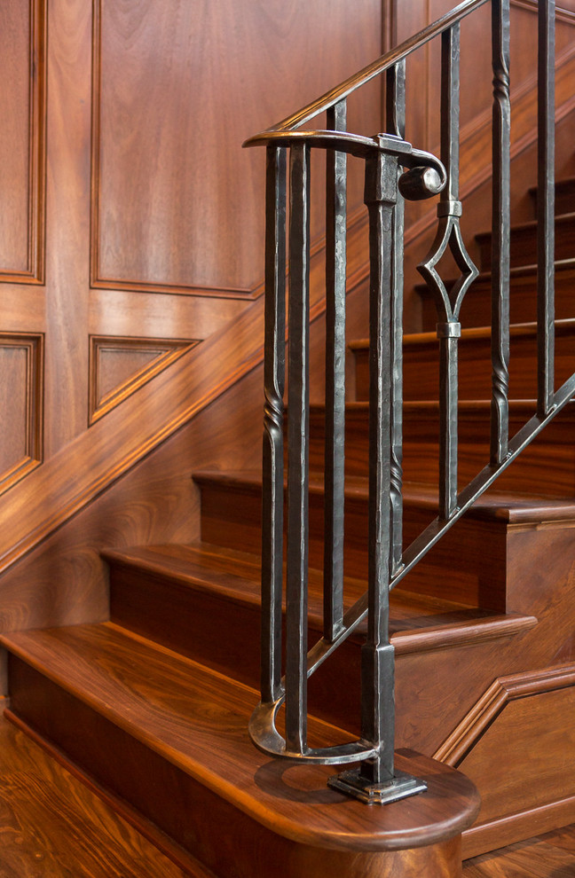 This is an example of an expansive eclectic staircase in Other.