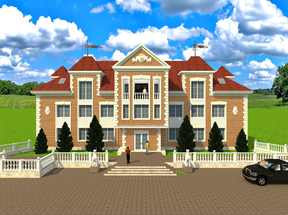 Офис компании "Эталон" Казахстан (3Д визуализация)