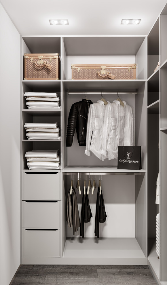 Двухкомнатная квартира в стиле хай-тек