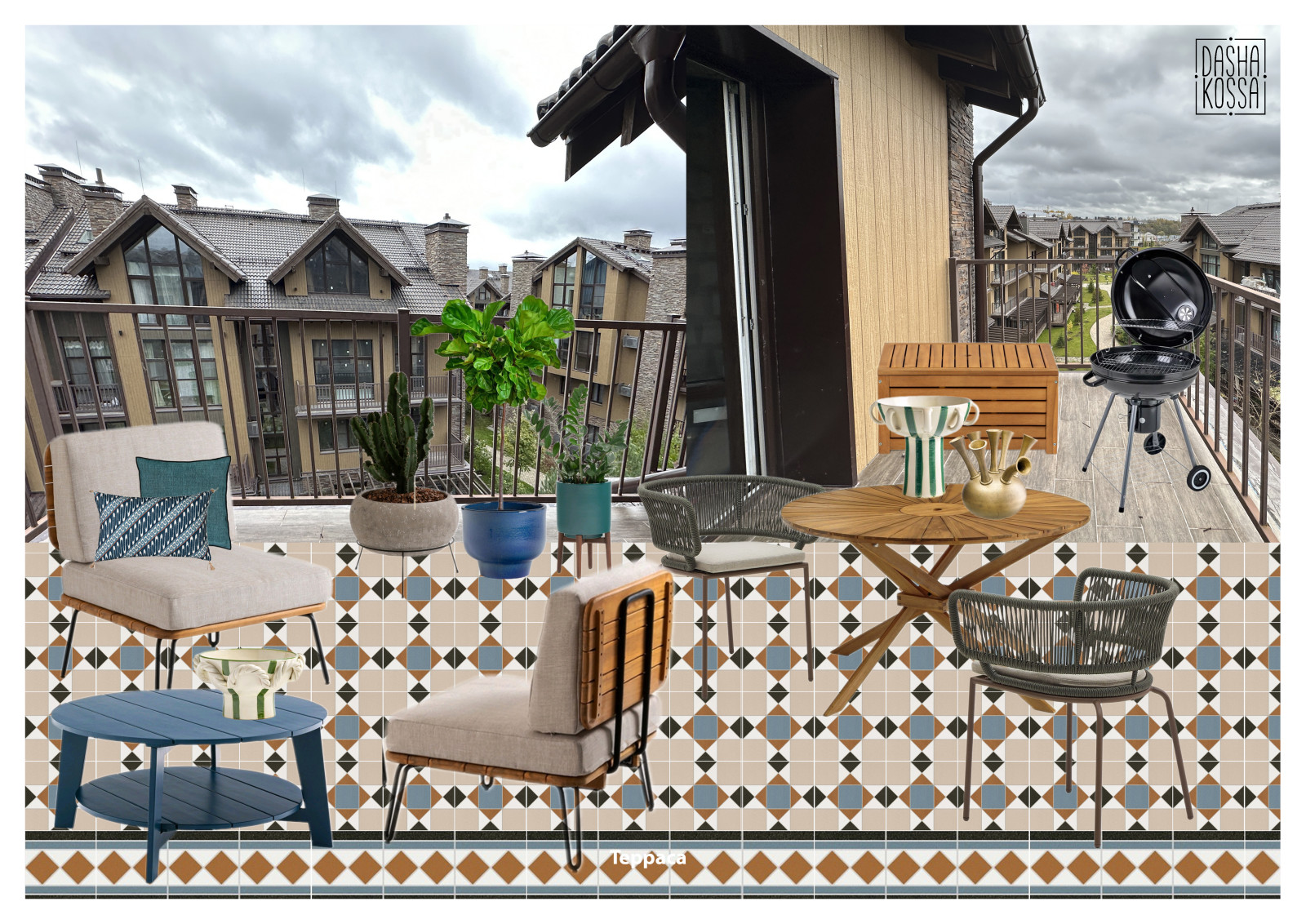 Fairy Embroidery. Двухуровневая квартира как союз изящных искусств!