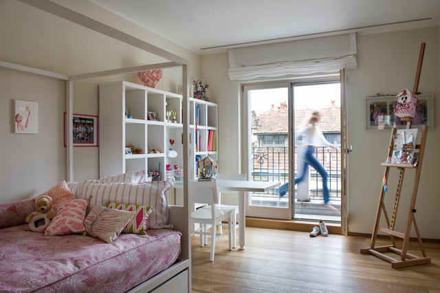 Private house in Milan contemporary-barnrum