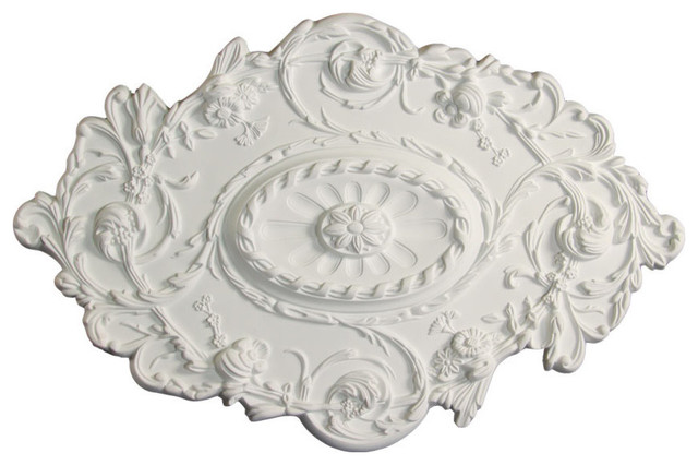 Md 7021 Ceiling Medallion Piece White