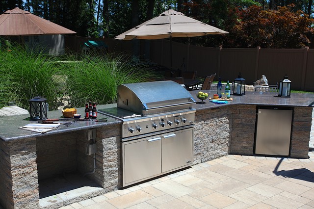Outdoor Cooking Stations - Traditional - Patio - New York - by ...