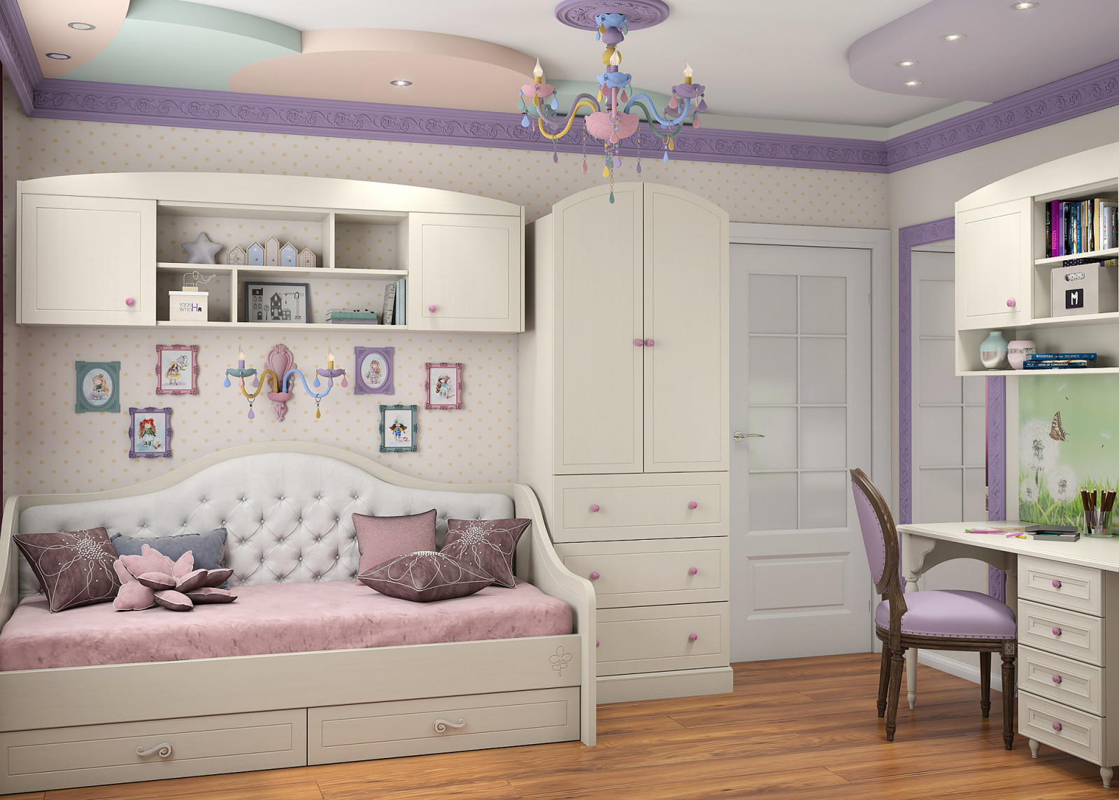 Дизайн интерьера 4-х комнатной квартиры S-79,0кв.м.